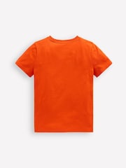 Boden Orange 100% Cotton Superstitch T-Shirt - Image 3 of 4