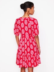 Boden Pink Bolt Piper Short Jersey Dress - Image 3 of 5