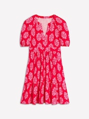 Boden Pink Bolt Piper Short Jersey Dress - Image 5 of 5