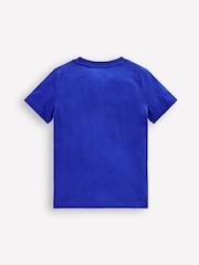 Boden Blue 100% Cotton Glow In The Dark T-Shirt - Image 2 of 3