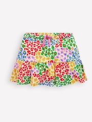 Boden Multi 100% Cotton Tiered Jersey Skort - Image 2 of 5