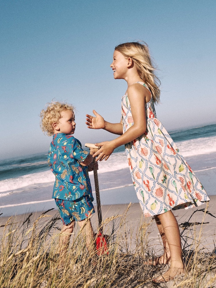 Boden Blue Shorts - Image 1 of 4