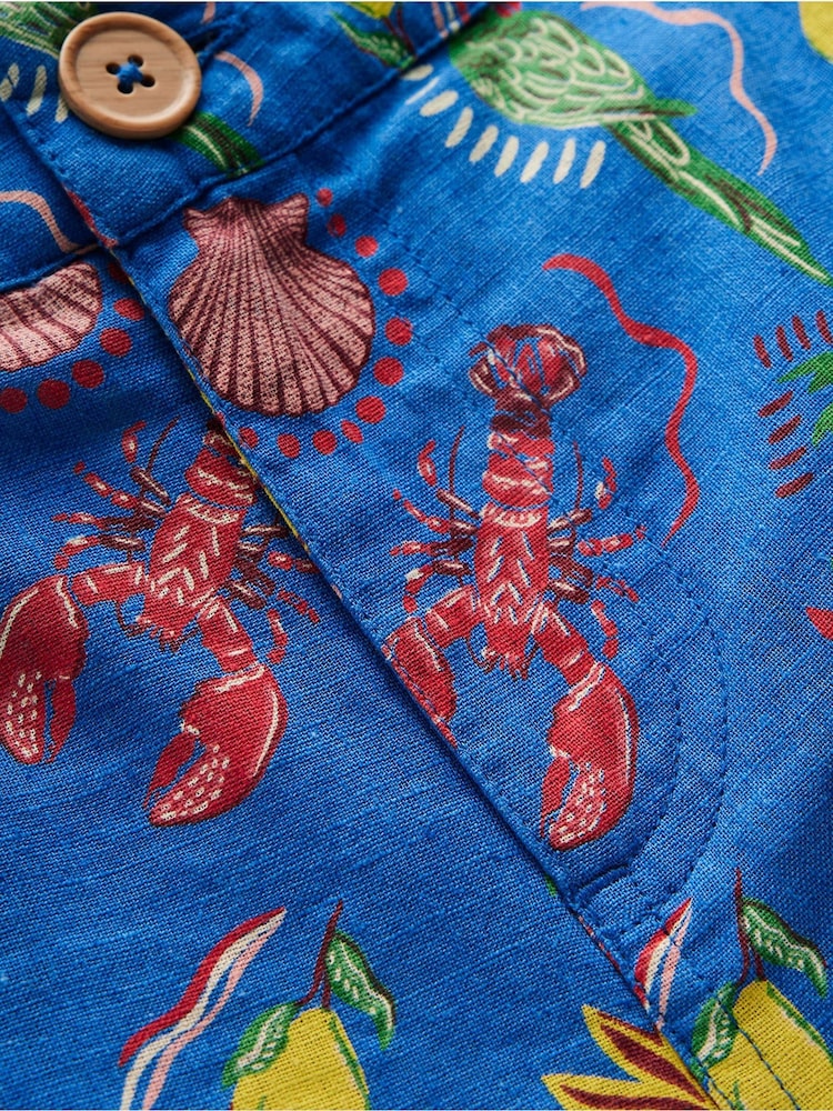 Boden Blue Shorts - Image 4 of 4