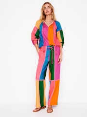 Boden Multi Islington 100% Cotton Trousers - Image 2 of 6