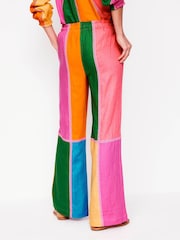 Boden Multi Islington 100% Cotton Trousers - Image 3 of 6