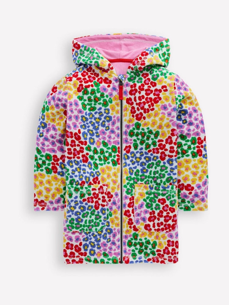 Boden Romie Towelling Zip Throw-On Hoodies - Imagen 2 de 4