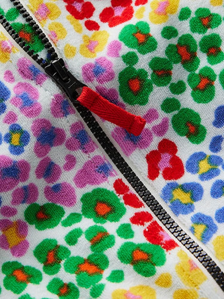 Boden Romie Towelling Zip Throw-On Hoodies - Imagen 4 de 4