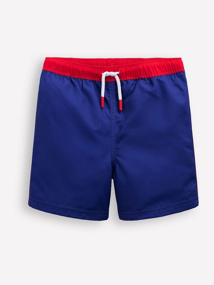 Boden Red Swim Shorts - Image 1 of 3