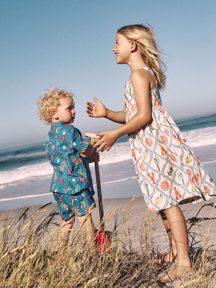 Boden Blue Dark Shirt - Image 1 of 4