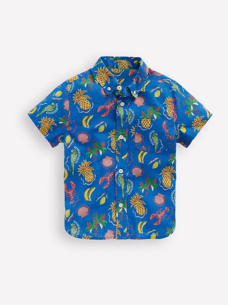 Boden Blue Dark Shirt - Image 2 of 4 Boden Blue Dark Shirt - Image 2 of 4