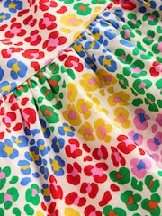 Boden Green 100% Cotton Posie Frill Sleeve Dress - Image 3 of 3