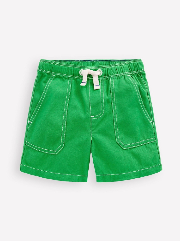 Boden Green Pull-On Shorts - Image 1 of 1 Boden Green Pull-On Shorts - Image 1 of 1