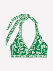Boden Green Ios V-Panel Bikini Top - Image 5 of 6
