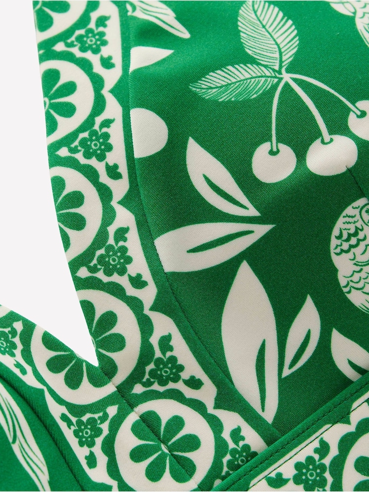 Boden Green Ios V-Panel Bikini Top - Image 6 of 6 Boden Green Ios V-Panel Bikini Top - Image 6 of 6