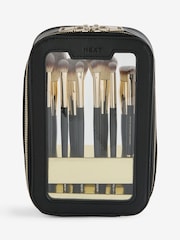 10 Piece Makeup Brush Set with Travel Bag - Image 2 of 2
