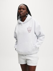 Cotton On Grey Plush Premium Graphic Hoodie - Image 3 of 4