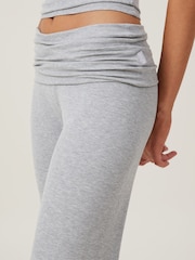 Cotton On Grey Sleep Recovery Roll Waist Trousers - Image 3 of 5