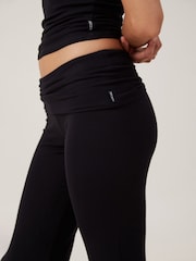 Cotton On Black Sleep Recovery Roll Waist Trousers - Image 4 of 4