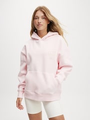 Cotton On Pink Plush Premium Graphic Hoodie - Image 3 of 5