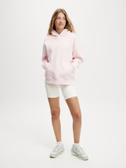 Cotton On Pink Plush Premium Graphic Hoodie - Image 4 of 5