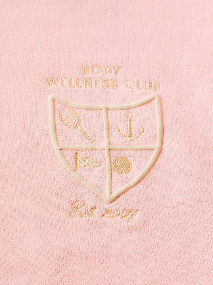 Cotton On Pink Plush Premium Graphic Hoodie - Image 5 of 5