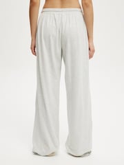 Cotton On Grey Light Weight Super Soft Wide Leg Trousers - Image 2 of 4