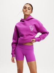 Cotton On Purple Plush Premium Graphic Hoodie - Image 2 of 4