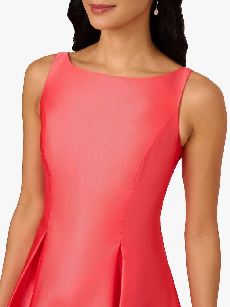 Adrianna Papell Sleeveless Tea Length Dress - Image 4 of 6