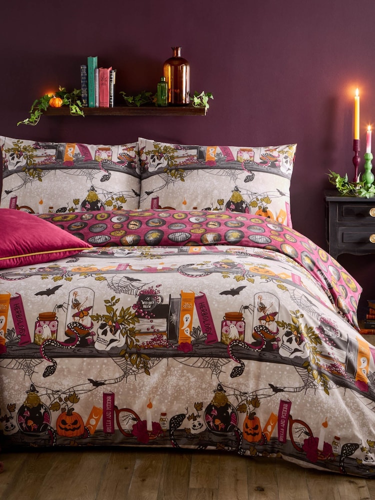 Furn Multicolour Witchy Tales Duvet Set - Image 1 of 3