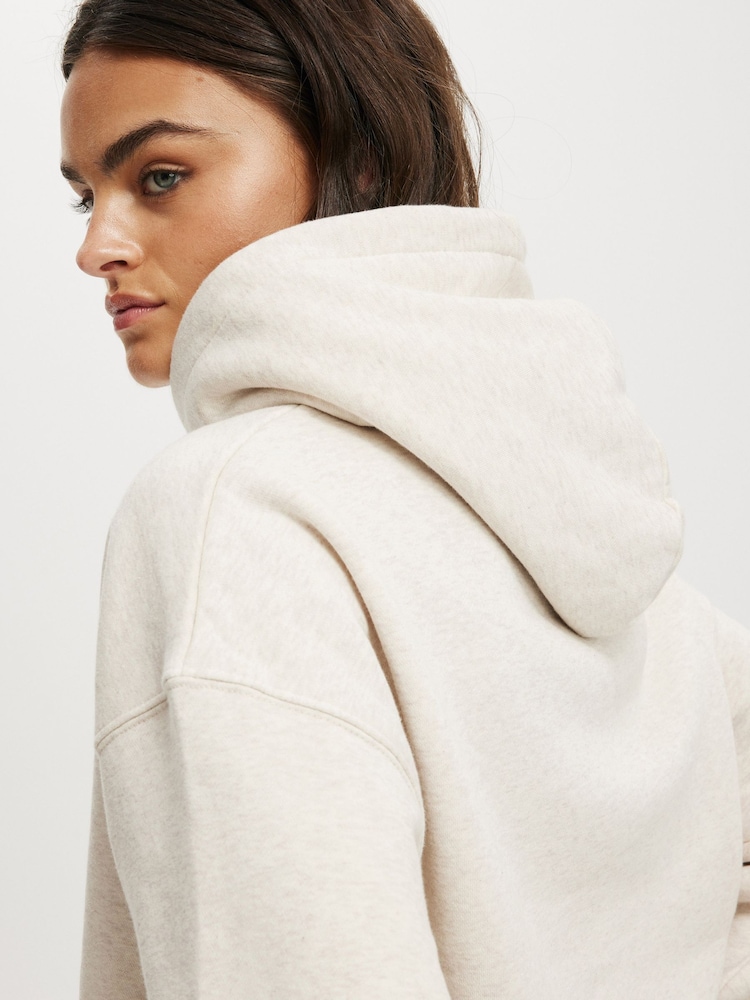 Cotton On Natural Classic Fleece Hoodie - Image 4 of 4 Cotton On Natural Classic Fleece Hoodie - Image 4 of 4