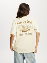Amarillo mantequilla - Cotton On The Boxy Graphic 100% Cotton T-Shirt - Imagen 2 de 6