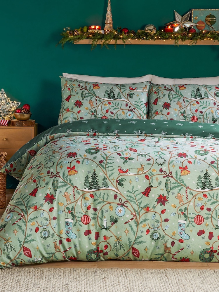 Duvet Day Green Noelle Duvet Set - Image 1 of 3 Duvet Day Green Noelle Duvet Set - Image 1 of 3