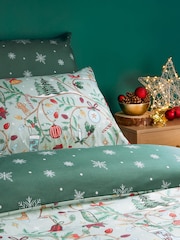 Duvet Day Green Noelle Duvet Set - Image 2 of 3
