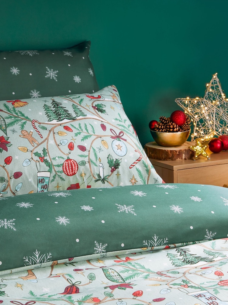 Duvet Day Green Noelle Duvet Set - Image 2 of 3 Duvet Day Green Noelle Duvet Set - Image 2 of 3