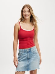 Cotton On Blue Original Denim Mini 100% Cotton Skirt - Image 3 of 6