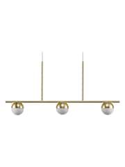 Nordlux Brass Contina 3-Spot Pendant Ceiling Light - Image 4 of 6