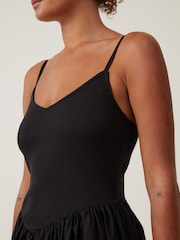 Cotton On Black Romee Maxi 100% Cotton Dress - Image 4 of 4