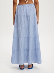 Cotton On Blue Haven Multi Tiered Maxi Skirt - Image 4 of 5