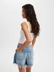 Cotton On Blue Original Denim 100% Cotton Shorts - Image 4 of 6