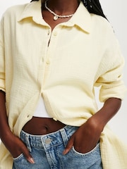 Cotton On Yellow Haven Long Sleeve Shirt - Image 3 of 4