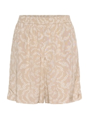 Kaffe Grey KAbarton Elasticated Waist Shorts - Image 4 of 5
