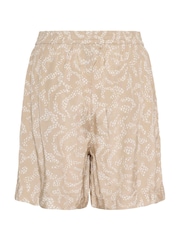 Kaffe Grey KAbarton Elasticated Waist Shorts - Image 5 of 5