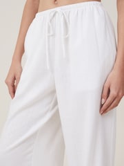 Cotton On White Haven Wide Leg Trousers - Image 3 of 4