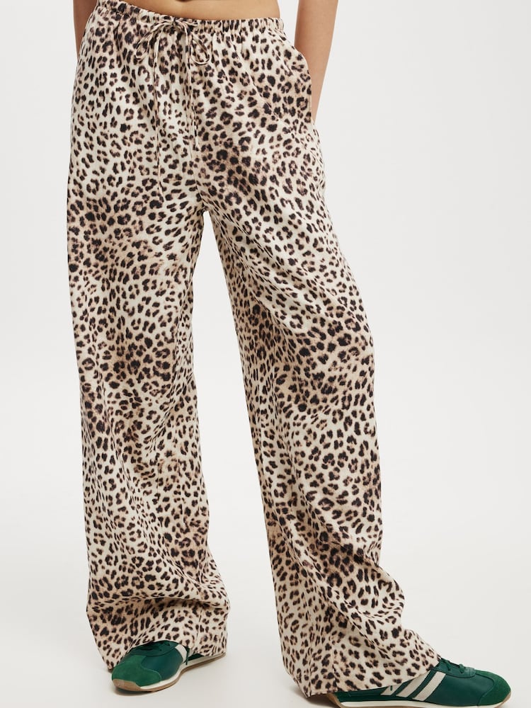 Cotton On Animal Haven Wide Leg Trousers - Image 1 of 5