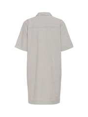 Kaffe Blue 100% Cotton KAnaya Short Sleeve Above Knee Dress - Image 5 of 5