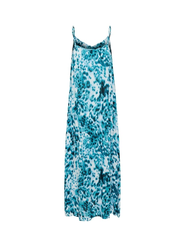 Kaffe Green KAthora Amber Leopard Print Dress - Image 4 of 4