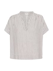 Kaffe KAmilia Short Wing Sleeve Black Blouse - Image 5 of 6