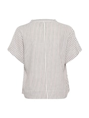 Kaffe KAmilia Short Wing Sleeve Black Blouse - Image 6 of 6