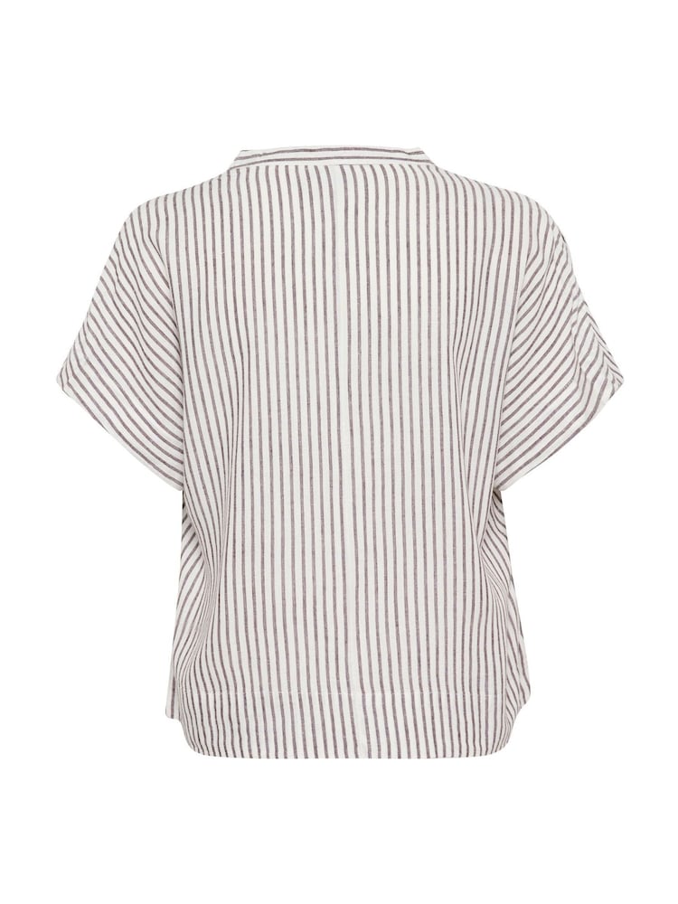 Kaffe KAmilia Short Wing Sleeve Black Blouse - Image 6 of 6 Kaffe KAmilia Short Wing Sleeve Black Blouse - Image 6 of 6