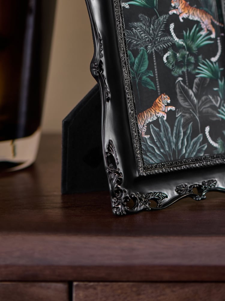 Black Ornate Decorative Photo Frame - Image 2 of 2